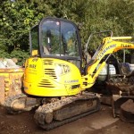 Midi Digger | P.Lawrence Plant Hire & Groundworks | Rickmansworth, Hertfordshire, UK